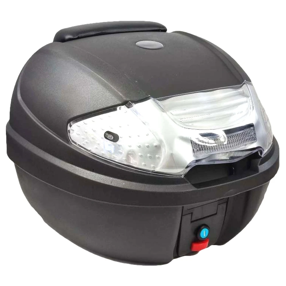 812 Yleismallinen moottoripyörän skootterilaukku 30 L kypäräteline yhdelle kypärälle