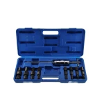 Extractor de rodamientos interiores con martillo deslizante y maletín rojo o azul