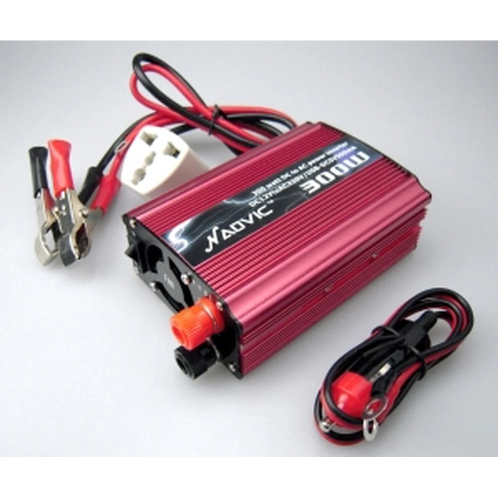 12V–220V auton virtalähde 300W satkitilta