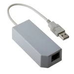 Nintendo Wii USB 2.0 verkkosovitin nopeaan ja vakaaseen langalliseen yhteyteen