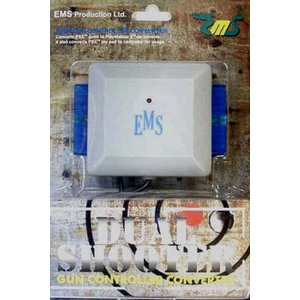 EMS Dual Shooter -adapteri PSX PS2:lle PS3:lle ja PC:lle