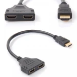 HDMI uros - 2 HDMI naaras -jakaja satkit