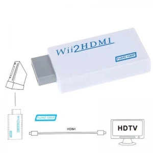 HDMI-adapteri Nintendo Wii:lle Wii2HDMI - 1080p ja 720p muunnin Satkit
