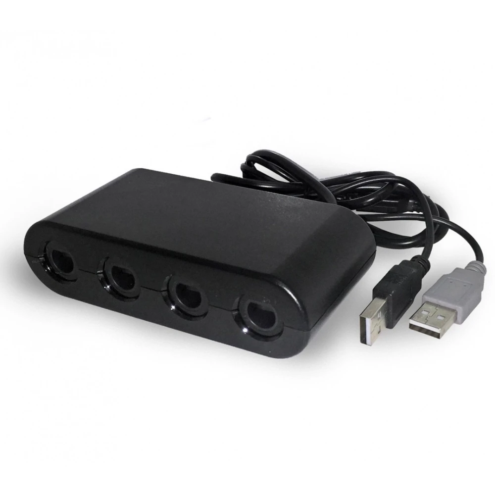 GameCube-ohjainadapteri Nintendo Wii U:lle ja PC:lle, yhteensopiva Super Smash Brosin kanssa