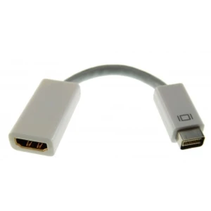 Mini DVI - HDMI -sovitin Macin tai PC:n liittämiseen HDMI-näyttöihin