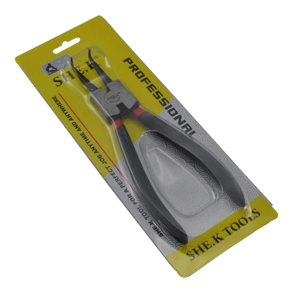 TSX TOOLin kaarevat circlip-pihdit 170mm SK-112-7d