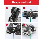 Puristuspihdit 6-50mm² liukumattomilla kahvoilla ja säädettävällä kiertomekanismilla