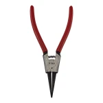 Detalle de mordazas punta recta de alicates SK-112 para anillos de seguridad