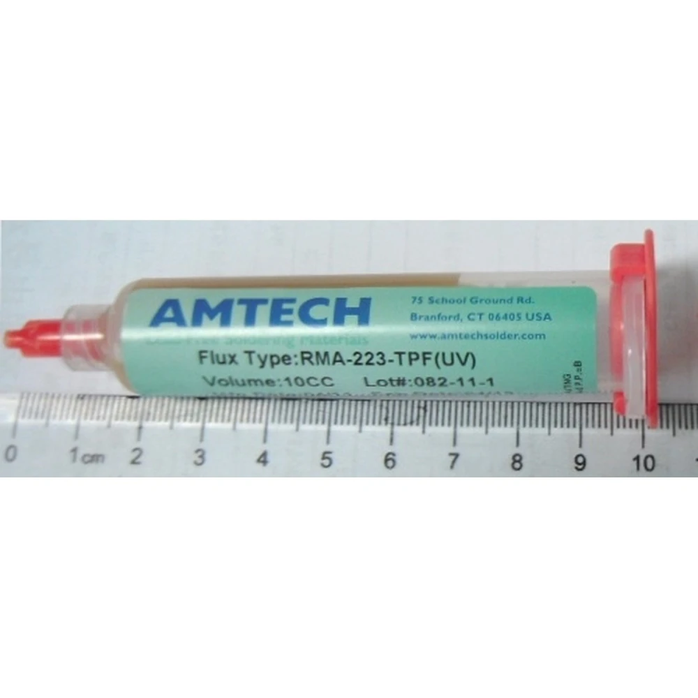Amtech NC-559-ASM-TPF juotosflux 10cc juotoksiin ja BGA-reballingiin