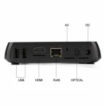 Android TV Box 4K M8S - Smart TV-boksi Android 4.4 Kit Kat 2G/8G