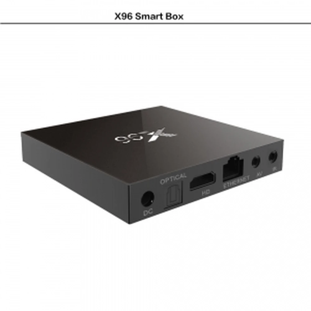 Android TV Box X96 2GB 16GB Amlogic S905x 4K Android 6.0:lla ja Kodilla