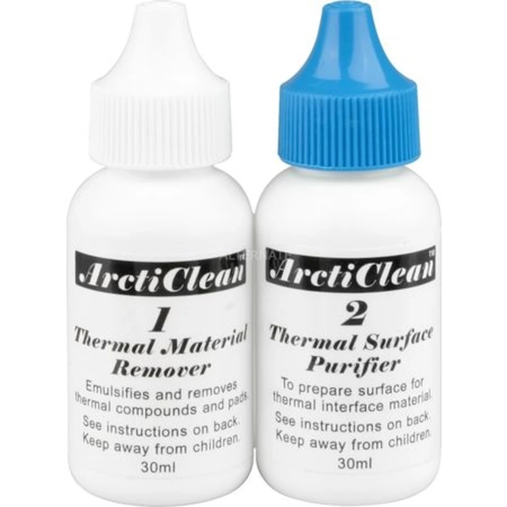 Arctic Silver ArctiClean 1+2 puhdistussarja 30ml prosessoreille ja jäähdyttimille