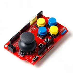 Arduino Joystick Shield - joystick-kortti Arduino Uno ja Mega