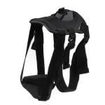 Detalle del arnés para perro ajustable y acolchado para cámaras deportivas