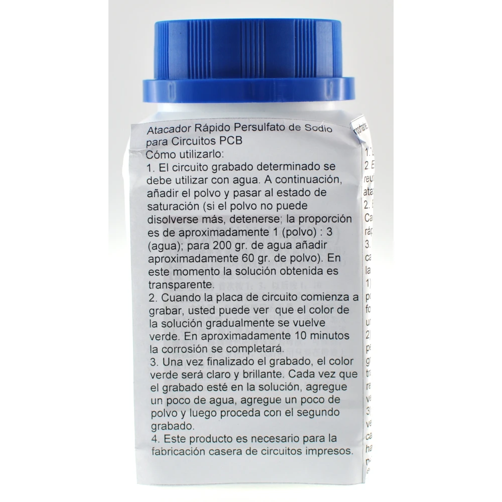 Nopea syövytysaine natriumpersulfaatilla PCB-levyille 600gr