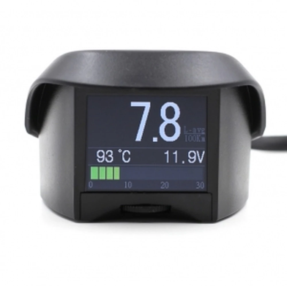 Autool X50 Plus OBD2 monitoiminen: nopeus, matkamittari, lämpömittari ja diagnostiikka