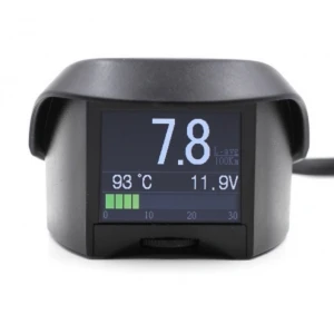 Autool X50 Plus OBD2 monitoiminen: nopeus, matkamittari, lämpömittari ja diagnostiikka