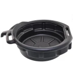 Vista lateral de la bandeja recogedora de aceite 10 litros con asas grandes