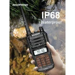 Baofeng UV9R Plus pitkän kantaman radiopuhelin, 160 kanavaa VHF/UHF