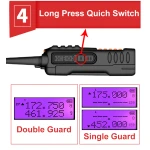 Baofeng UV9R Plus pitkän kantaman radiopuhelin, 160 kanavaa VHF/UHF