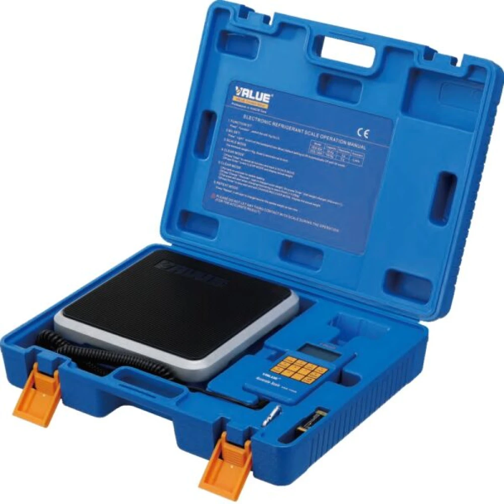 Erittäin tarkka ohjelmoitava digitaalinen kylmäainevaaka Value VES-50A