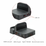 Kannettava telakka Nintendo Switchille - kompakti HDMI USB mini dock