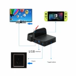 Kannettava telakka Nintendo Switchille - kompakti HDMI USB mini dock