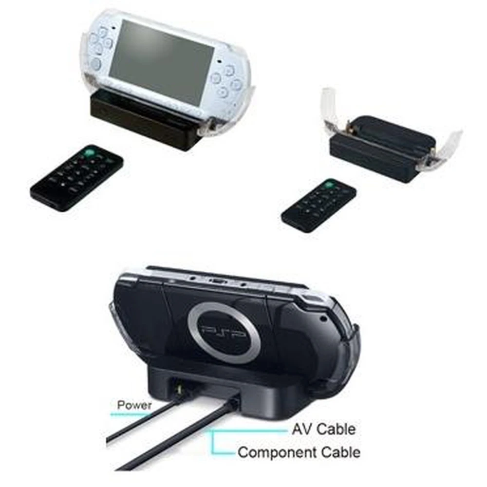 PSP 2000/3000 multimedia-telakka kaukosäätimellä TV-yhteensopiva