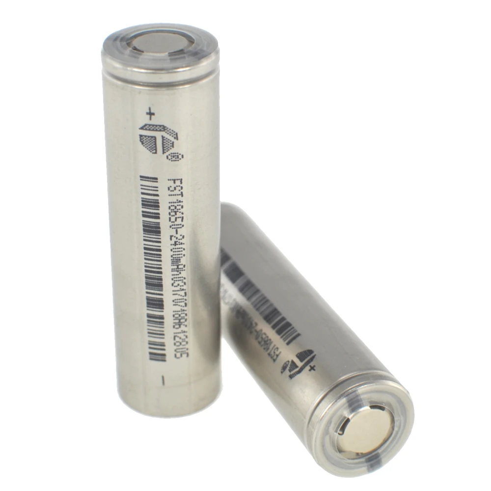 18650-akku 2400mAh 3.7V Li-Ion ladattava satkit