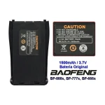 Baofeng BF-888S yhteensopiva akku 1500mAh 3,7V walkie talkie -radioihin