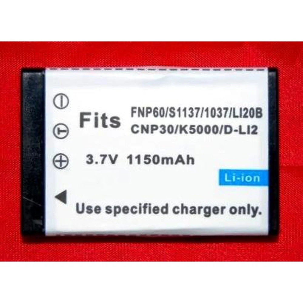 Casio NP-30 -yhteensopiva akku - Li-Ion 3.6V 1150mAh kameroihin