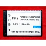 Casio NP-30 -yhteensopiva akku - Li-Ion 3.6V 1150mAh kameroihin