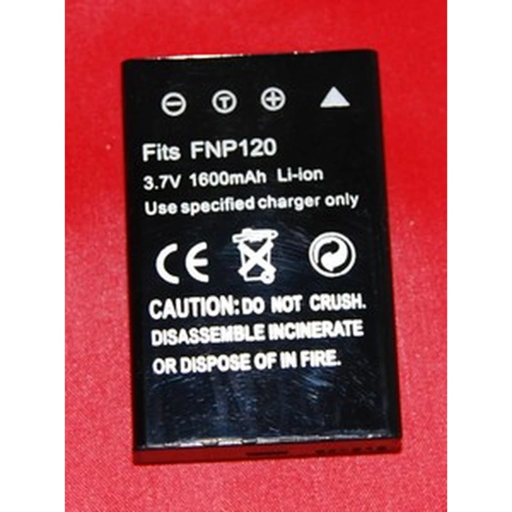 Fuji NP-120 yhteensopiva akku Fuji-, Pentax- ja Ricoh-kameroihin