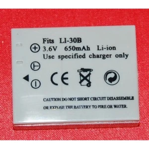 Olympus LI-30B -yhteensopiva akku Olympus-digikameroihin