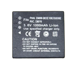 Panasonic CGA-008E/BCE10E yhteensopiva akku Panasonic-digikameroihin