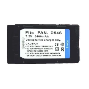 Panasonic CGP-D54 yhteensopiva akku 7.2V 5400mAh Panasonic-kameroihin