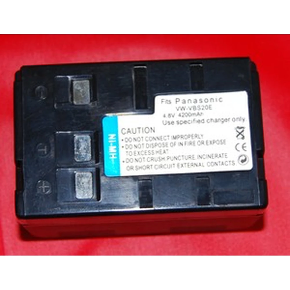 Panasonic VBS20E -yhteensopiva akku 4.8V 4200mAh Ni-MH kameroihin