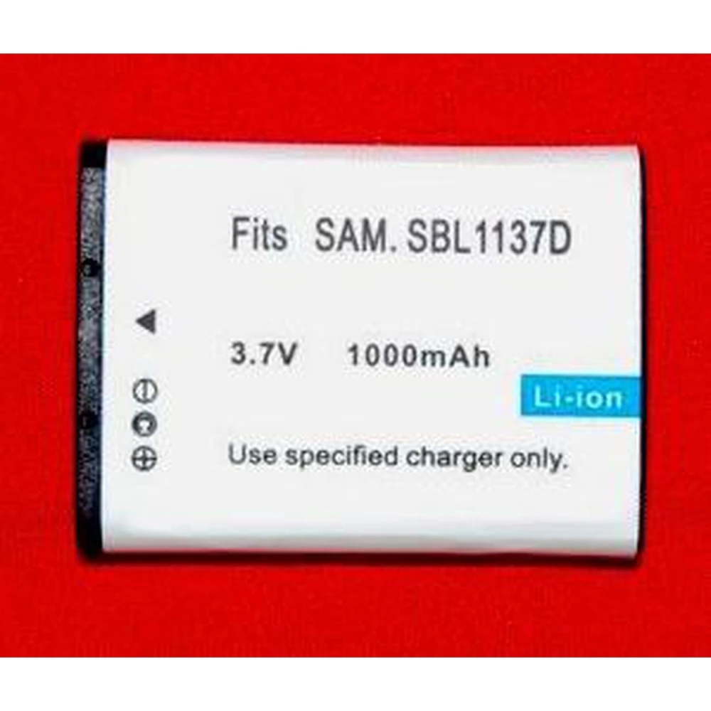 Samsung SB-1137D yhteensopiva Li-Ion akku 7.4V 1000mAh kameroihin