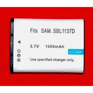 Samsung SB-1137D yhteensopiva Li-Ion akku 7.4V 1000mAh kameroihin
