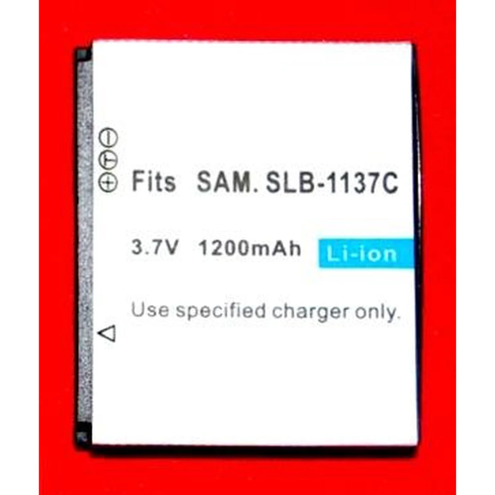 Samsung SB-L1137C yhteensopiva akku Li-Ion 7.4V 1600mAh kameroihin