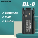 Batería compatible Baofeng BL-8 para modelos UV-82 y UV-8D
