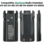 Batería de alta capacidad Baofeng BL-8 2800mAh para walkie talkie