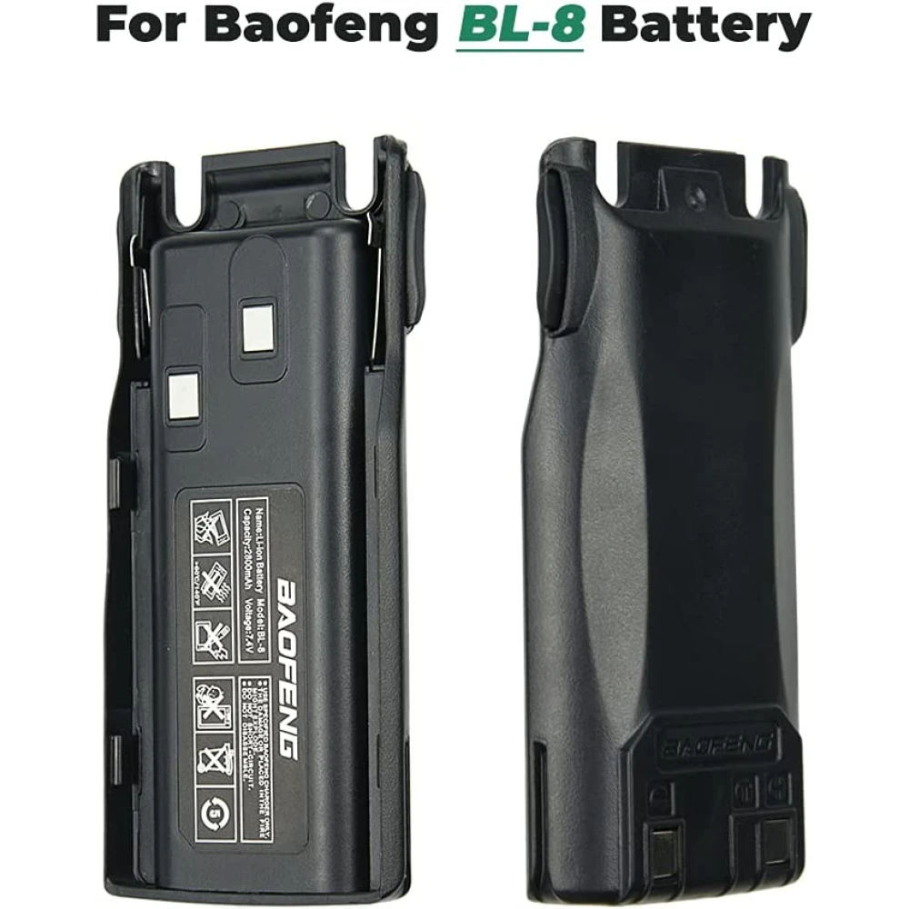 Batería original Baofeng BL-8 para walkie talkie bidireccional