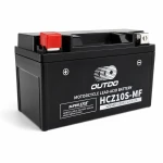 Moottoripyörän akku AGM 12V 9Ah OUTDO HCZ10S-MF - Yhteensopiva Yuasa YTZ10S(-BS) / GTZ10S / ETZ10S