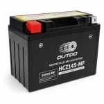 Moottoripyörän akku AGM 12V 12Ah OUTDO HCZ14S-MF - Yhteensopiva Yuasa YTZ14S(-BS) / GTZ14S / ETZ14S