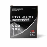 Moottoripyörän akku AGM 12V 7Ah OUTDO UTX7L-BS(MF) - Yhteensopiva Yuasa YTX7L-BS / GTX7L-BS / ETX7L-BS