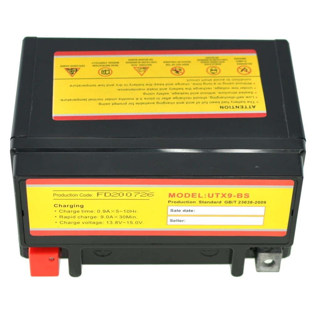 Bateria de gel para moto modelo UTX9A YTX9-BS de marca OUTDO