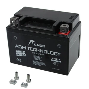 Korkean suorituskyvyn moottoripyörän akku YB4L-B Gel 12V 3,5Ah