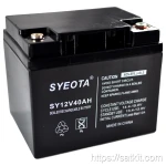 Tehokas ladattava suljettu lyijyakku 12V 40Ah Sy40-12