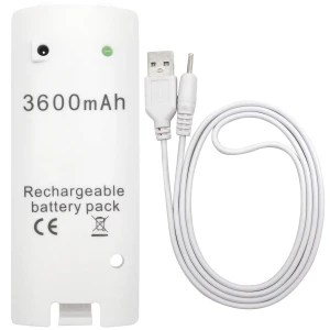 3600mAh ladattava akku Wii-ohjaimiin – tehoa ja kestävyyttä